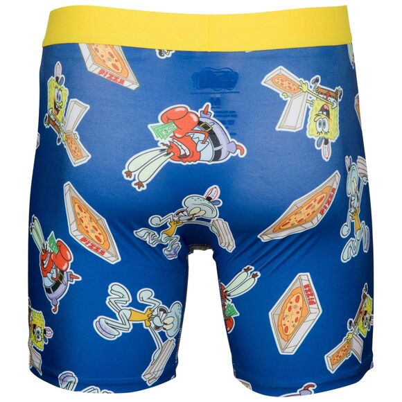 Nickelodeon SpongeBob SquarePants "Krusty Krab Pizza" Men's Boxer Brief - Large - Picture 3 of 4
